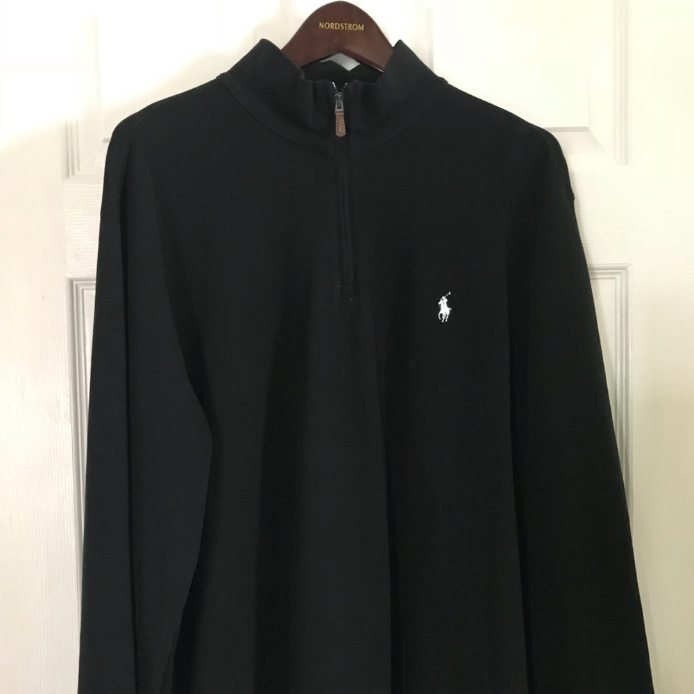 Polo Ralph Lauren half zip sweat shirt XL - Picture 8 of 8